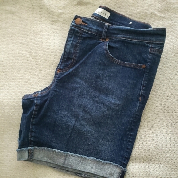 Old Navy Shorts Ann Taylor Loft Ladies 2 Folded Raw Edge Hem 5